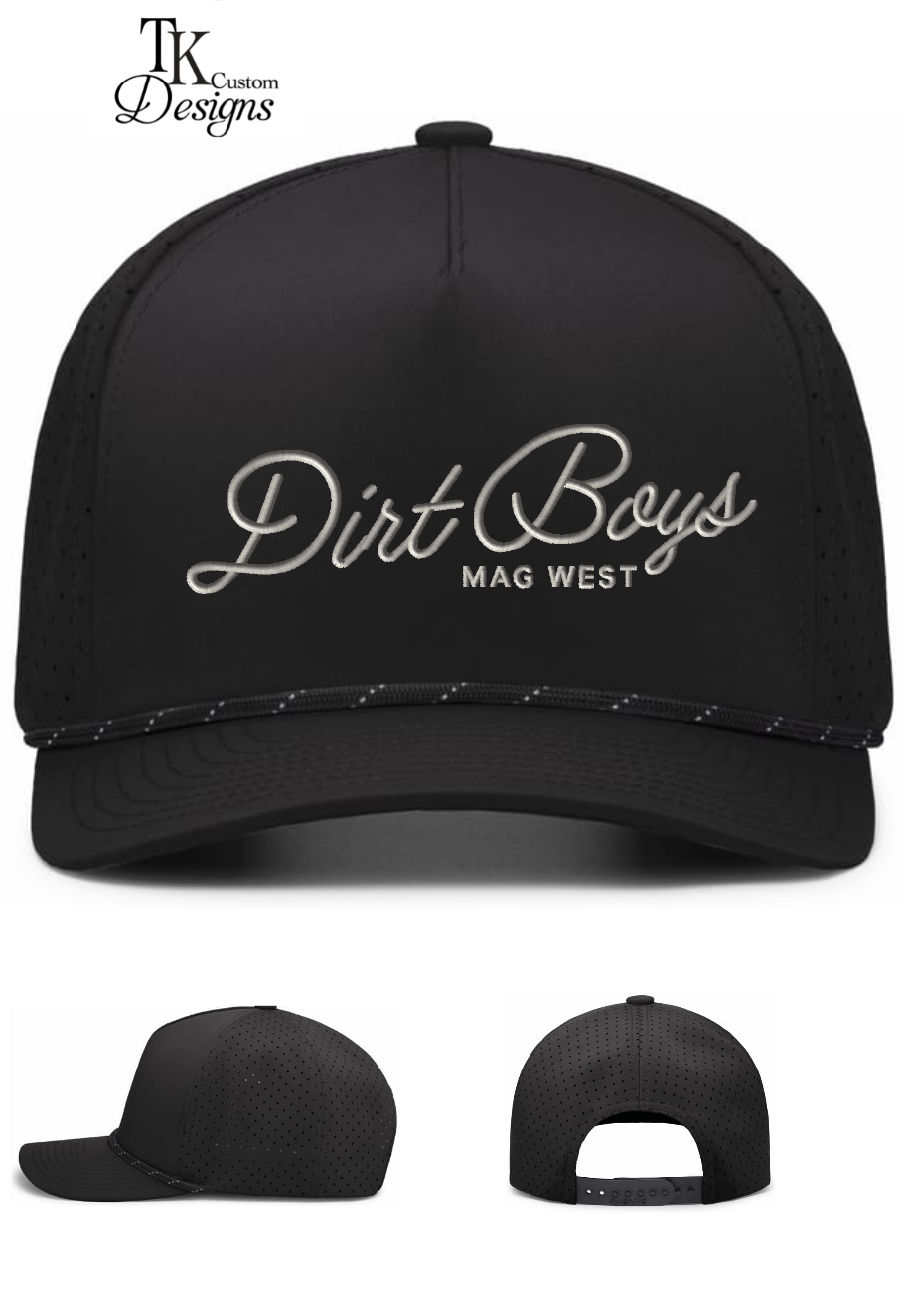 *Limited Quantities* MW Puff Embroidery Snapback with Rope