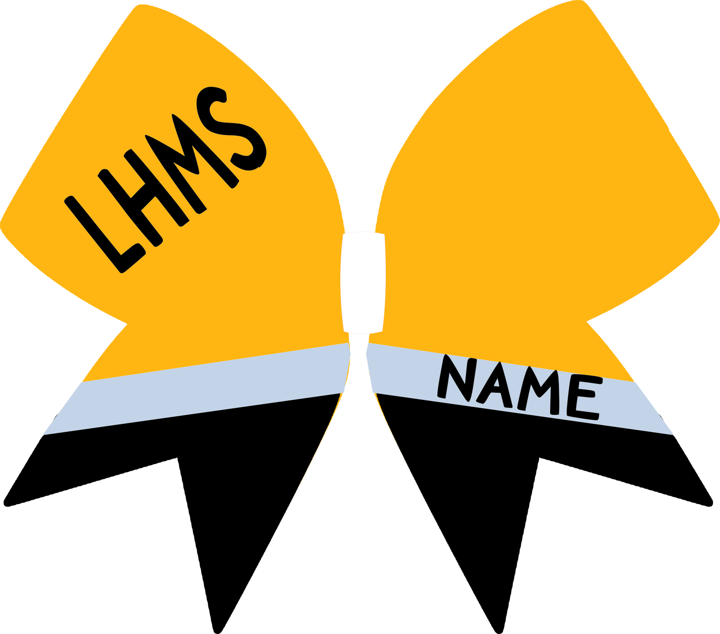 LH Gold Personalized Bow
