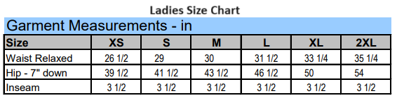 LH Black Cheer Shorts