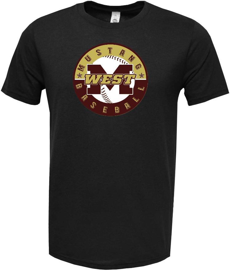 MW YOUTH Baseball Cotton Blend Fan Shirt