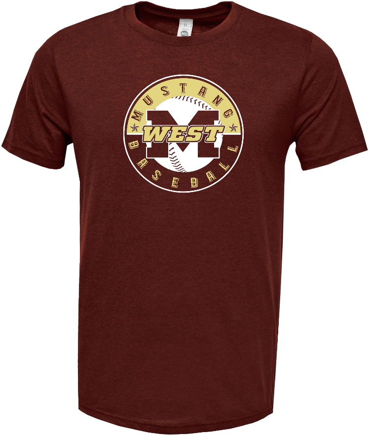 MW YOUTH Baseball Cotton Blend Fan Shirt