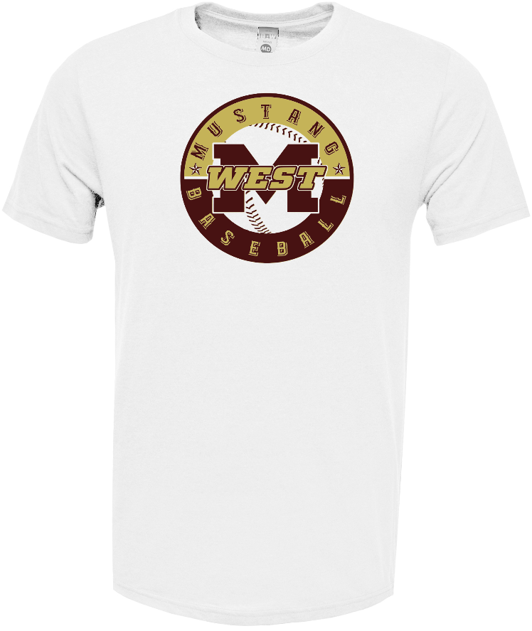 MW YOUTH Baseball Cotton Blend Fan Shirt