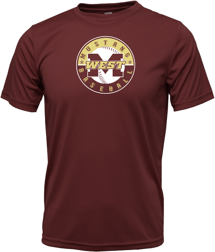 MW Mustang Baseball Drifit