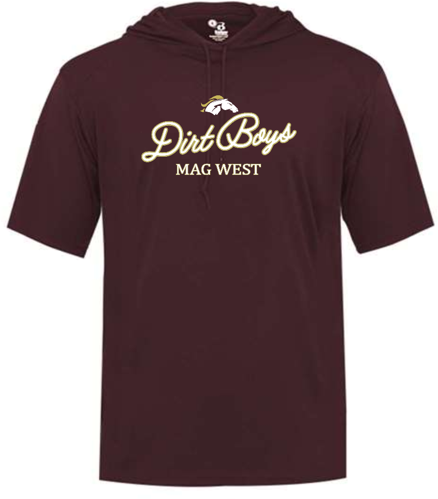 MW Badger SS Hooded Performance Shirt