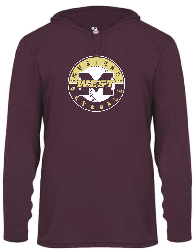 MW Badger LS Hooded Performance Shirt