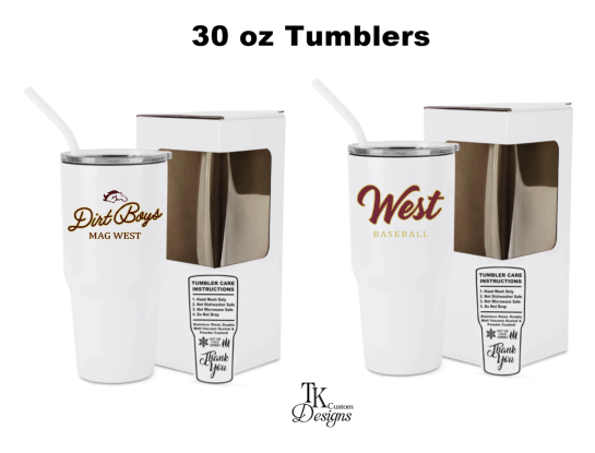 MW Baseball Tumbler
