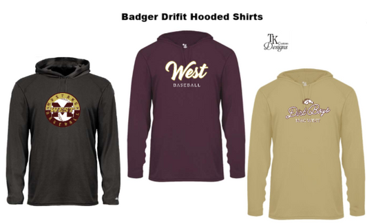 MW Badger LS Hooded Performance Shirt