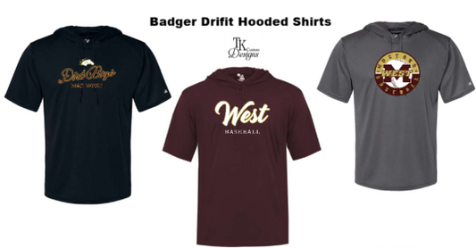 MW Badger SS Hooded Performance Shirt