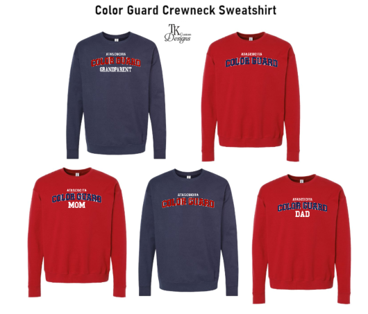 AMB Color Guard Crewneck - Choice of Logo