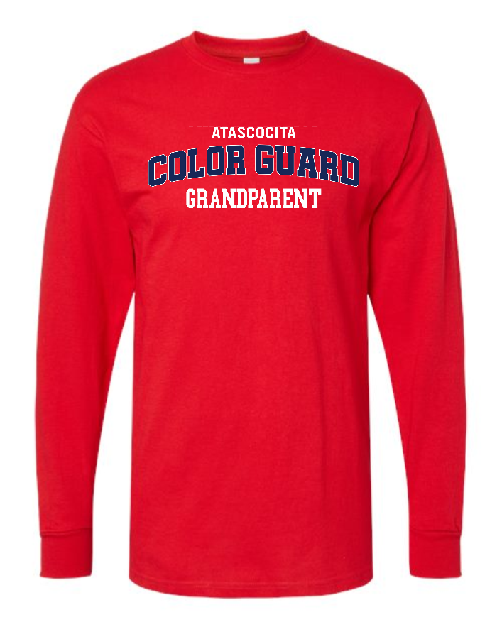 AMB Color Guard Grandparent Spirit Shirt - Cotton