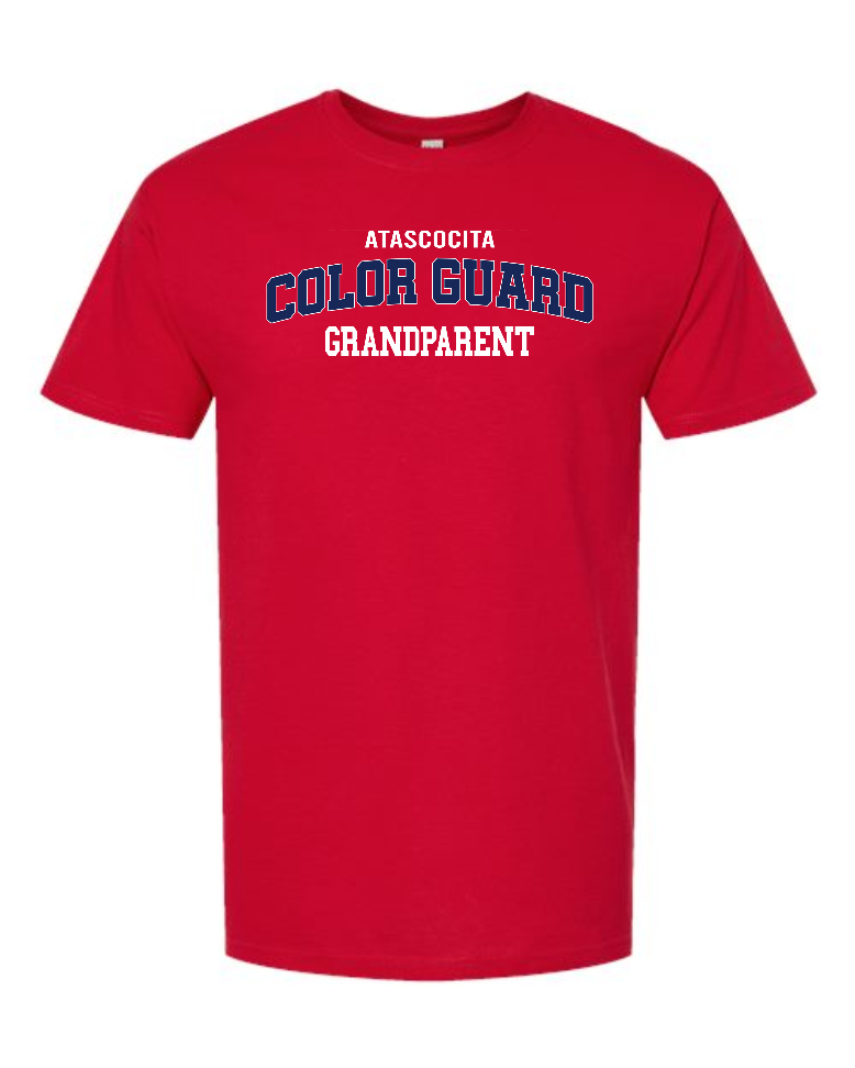 AMB Color Guard Grandparent Spirit Shirt - Cotton