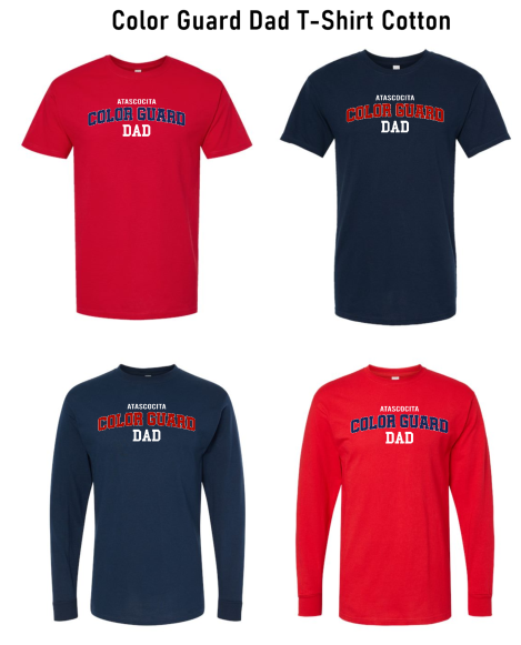 AMB Color Guard Dad Spirit Shirt - Cotton