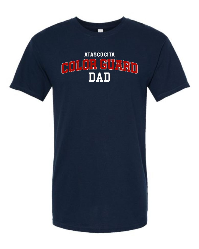 AMB Color Guard Dad Spirit Shirt - Cotton
