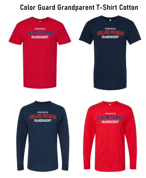 AMB Color Guard Grandparent Spirit Shirt - Cotton