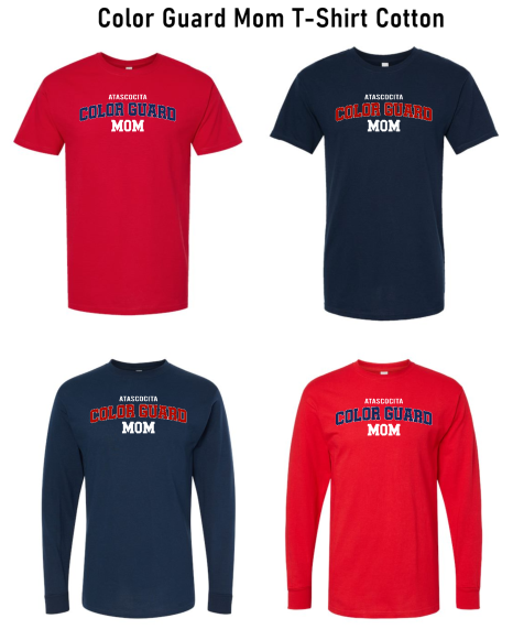 AMB Color Guard Mom Spirit Shirt - Cotton