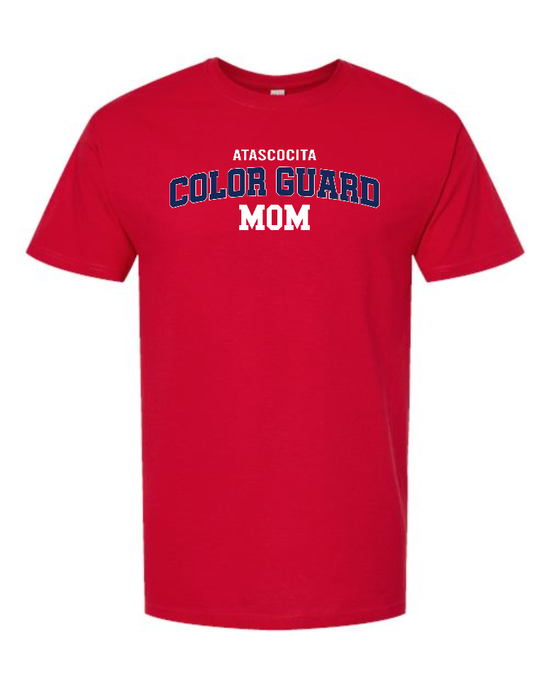 AMB Color Guard Mom Spirit Shirt - Cotton