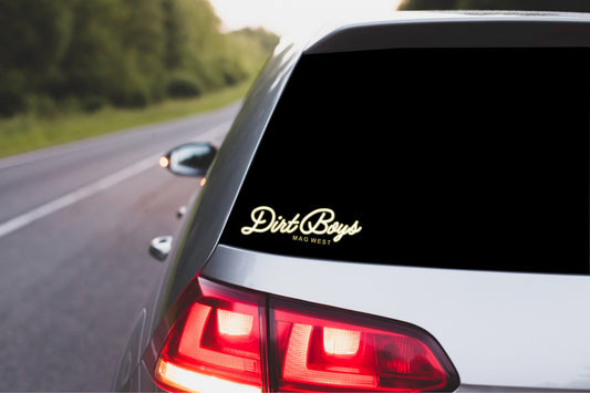 MW Dirt Boys Car Decal