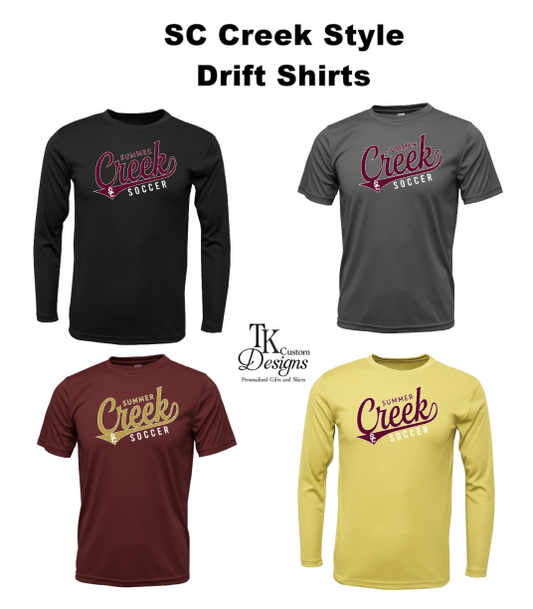 SC Soccer Creek Style Drifits