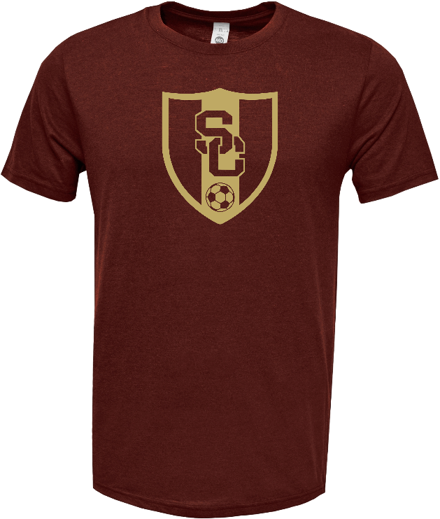 SC Soccer Crest Cotton Blend Fan Shirt