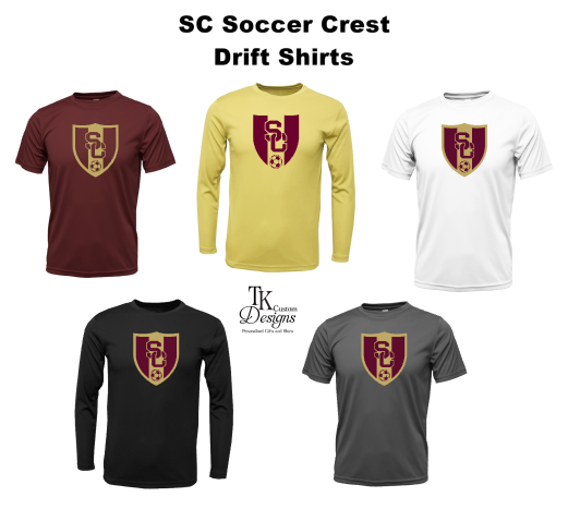SC Soccer Crest Logo Drifits