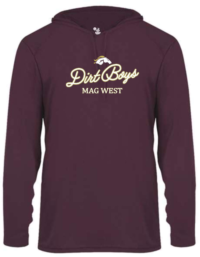 MW Badger LS Hooded Performance Shirt