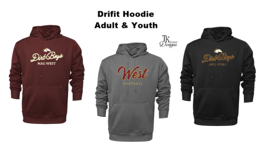 MW Adult & Youth Drifit Hoodie