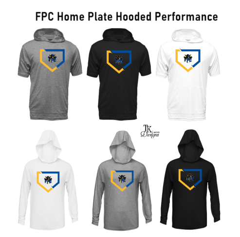 FPC Home Plate Hooded Performance Shirt