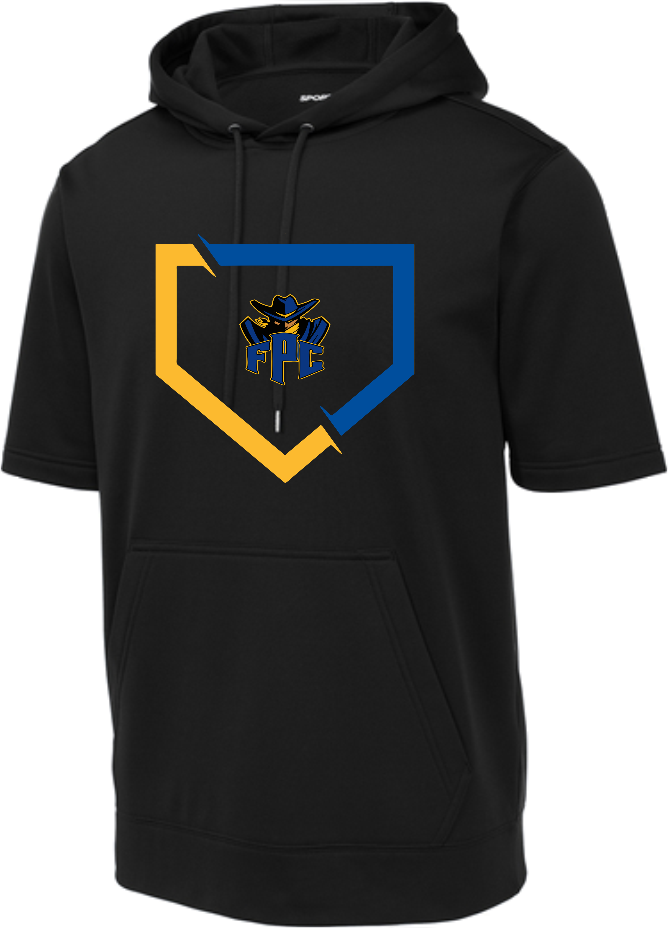 FPC Home Plate Hooded Short Sleeve Sweatshirt