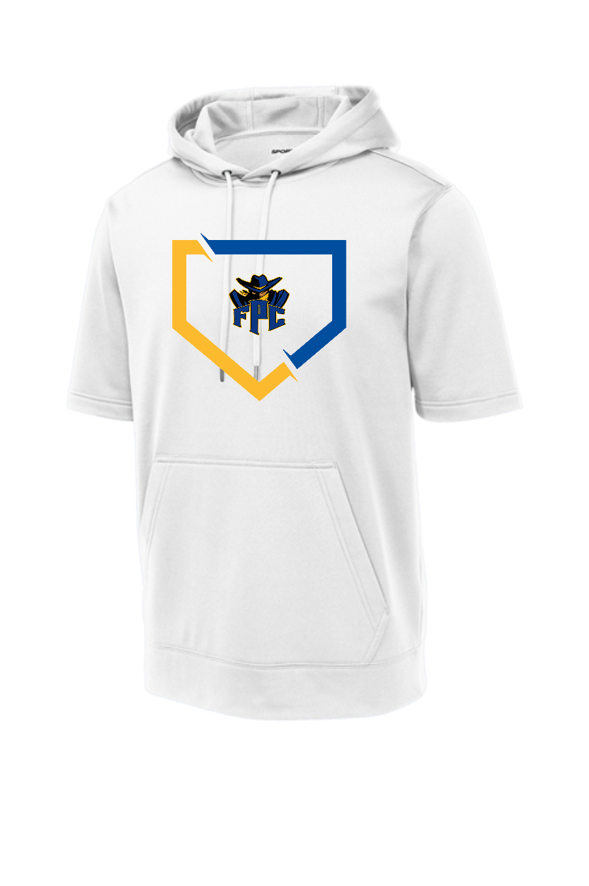FPC Home Plate Hooded Short Sleeve Sweatshirt