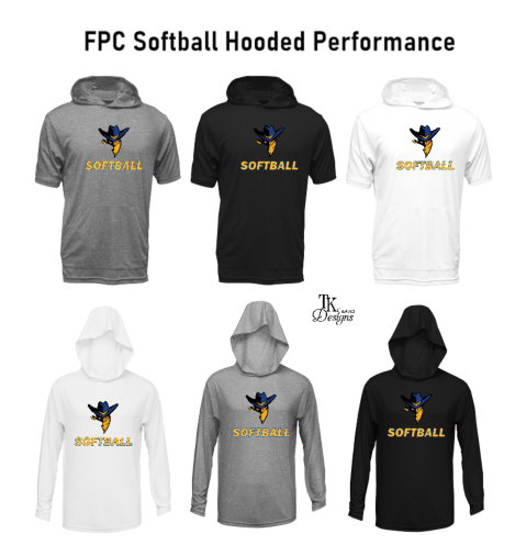 FPC Softball Hooded Performance Shirt