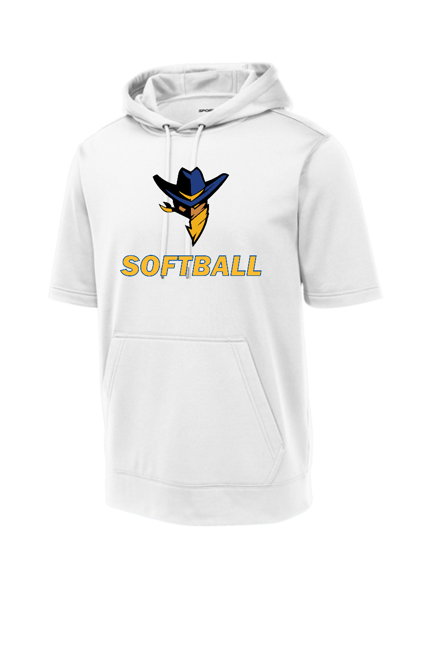 FPC Softball Hooded Short Sleeve Sweatshirt
