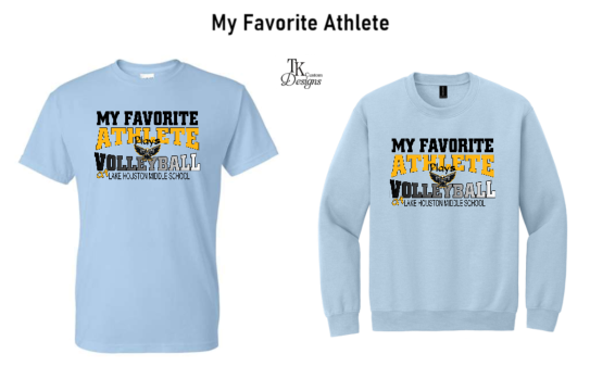 LH My Favorite Athlete- Volleyball - Choice of Item
