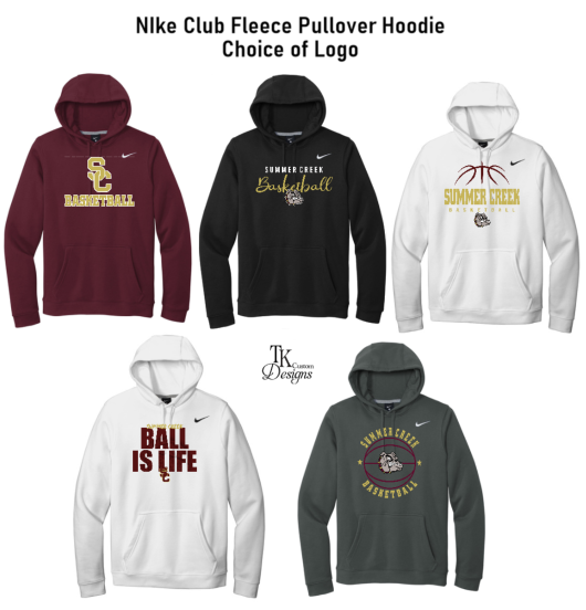 Nike Club Fleece Hoodie - Choice of Logo