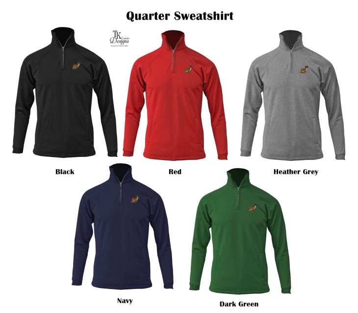 Weasel 1/4 Zip Sweatshirt