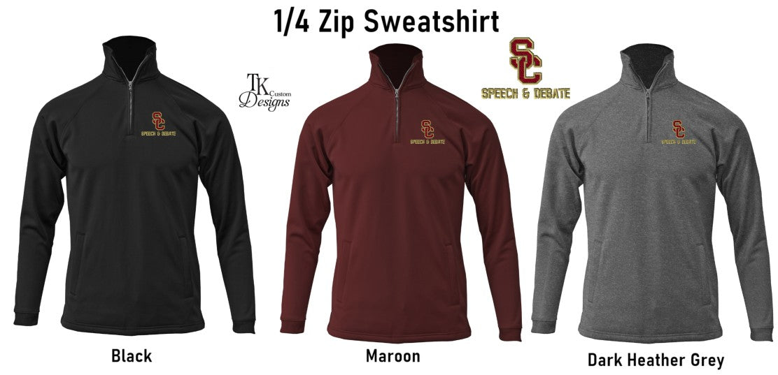 SC Debate 1/4 Zip