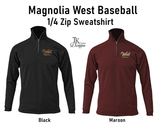 MW West Baseball 1/4 Zip
