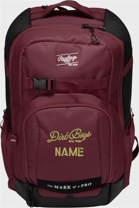 MW Rawlings Baseball Bat Bag - Personalized
