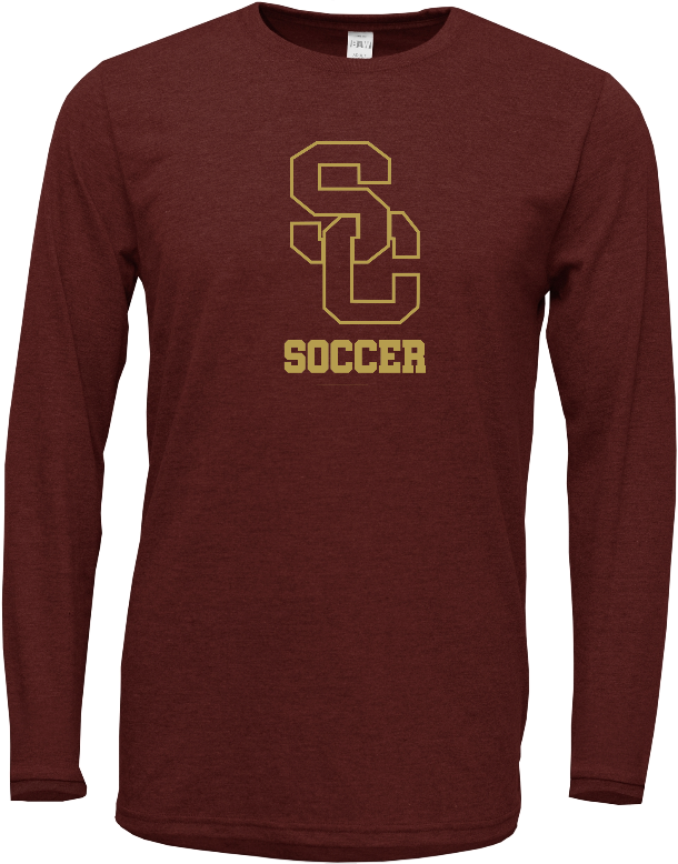 SC Soccer Traditional Logo Cotton Fan Shirt