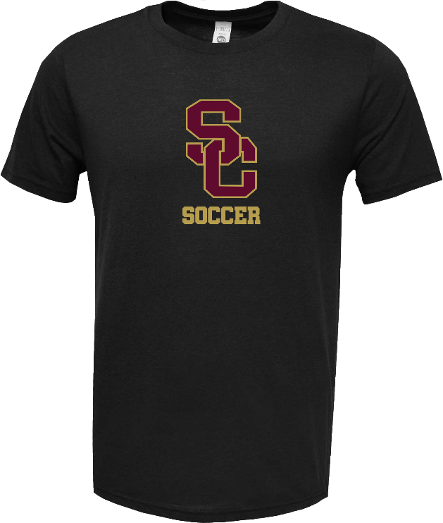 SC Soccer Traditional Logo Cotton Fan Shirt