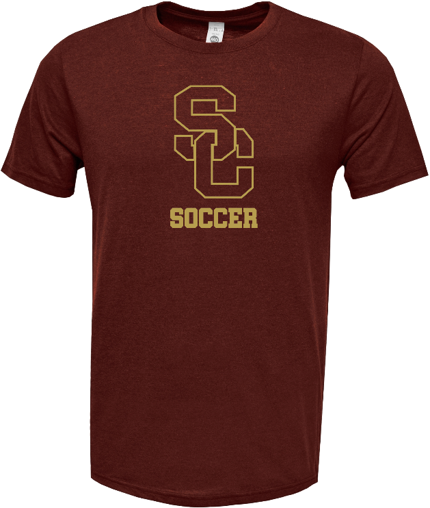 SC Soccer Traditional Logo Cotton Fan Shirt