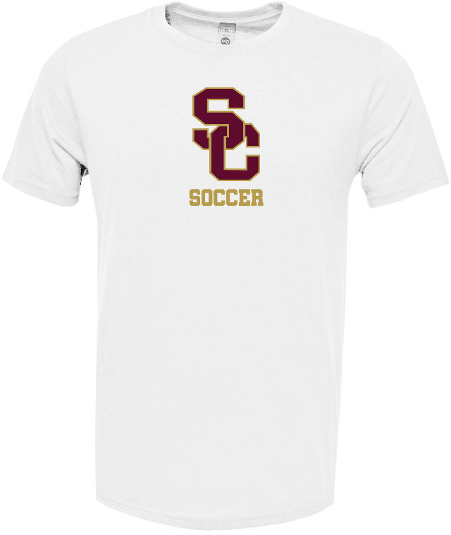 SC Soccer Traditional Logo Cotton Fan Shirt