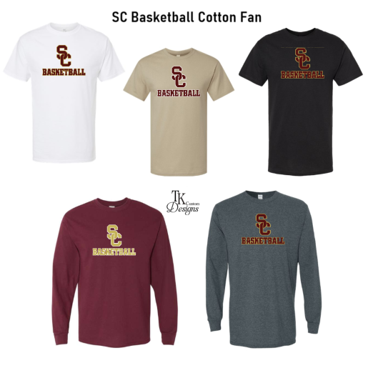 SC Basketball Cotton Fan Shirt
