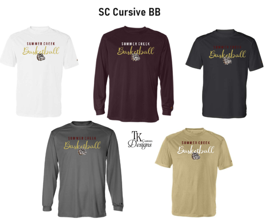 SC Cursive Basketball Drifits