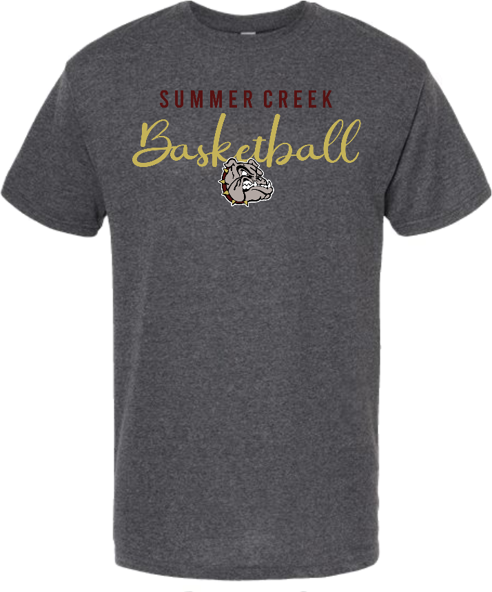 SC Cursive Basketball Cotton Fan Shirt