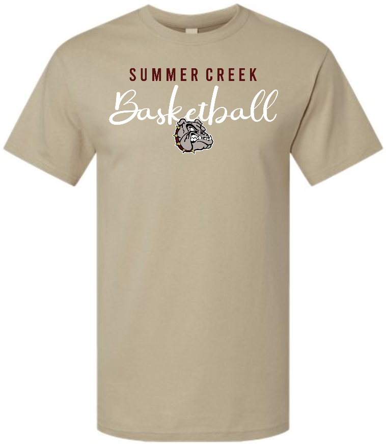 SC Cursive Basketball Cotton Fan Shirt