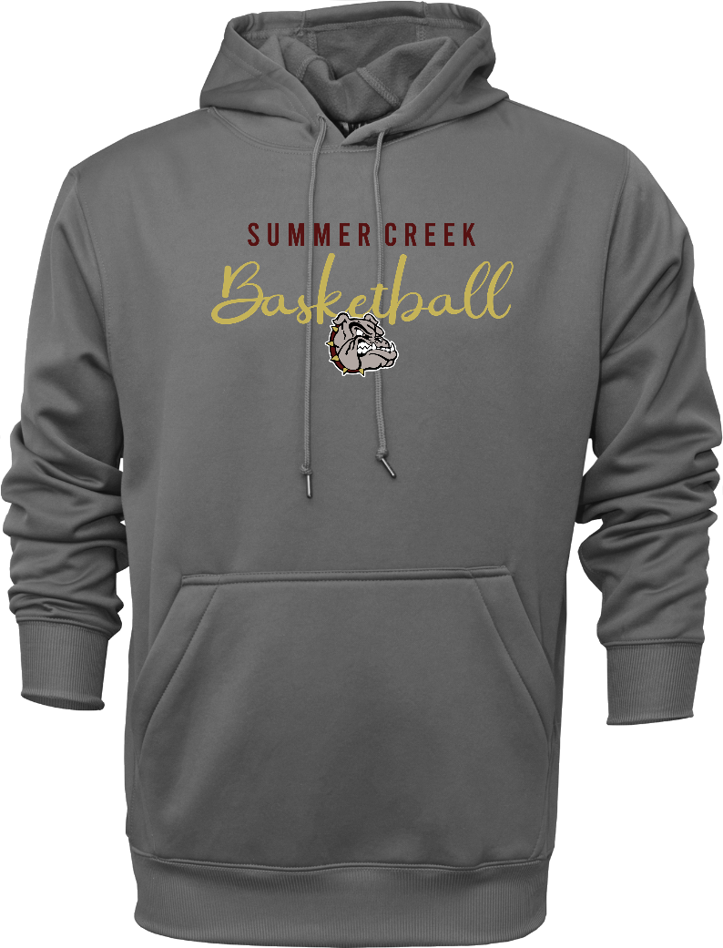 SC Cursive Basketball Drifit Hoodie
