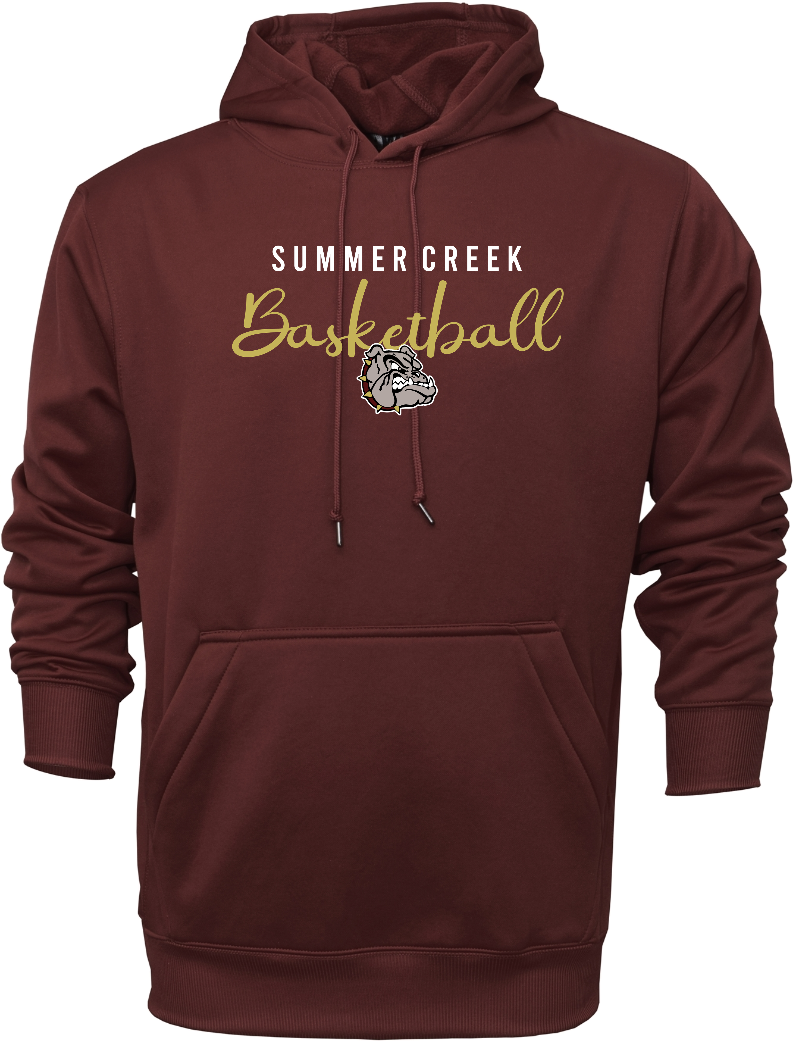 SC Cursive Basketball Drifit Hoodie