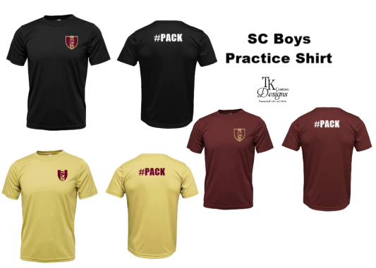 SC SS Boys Soccer Practice Shirt