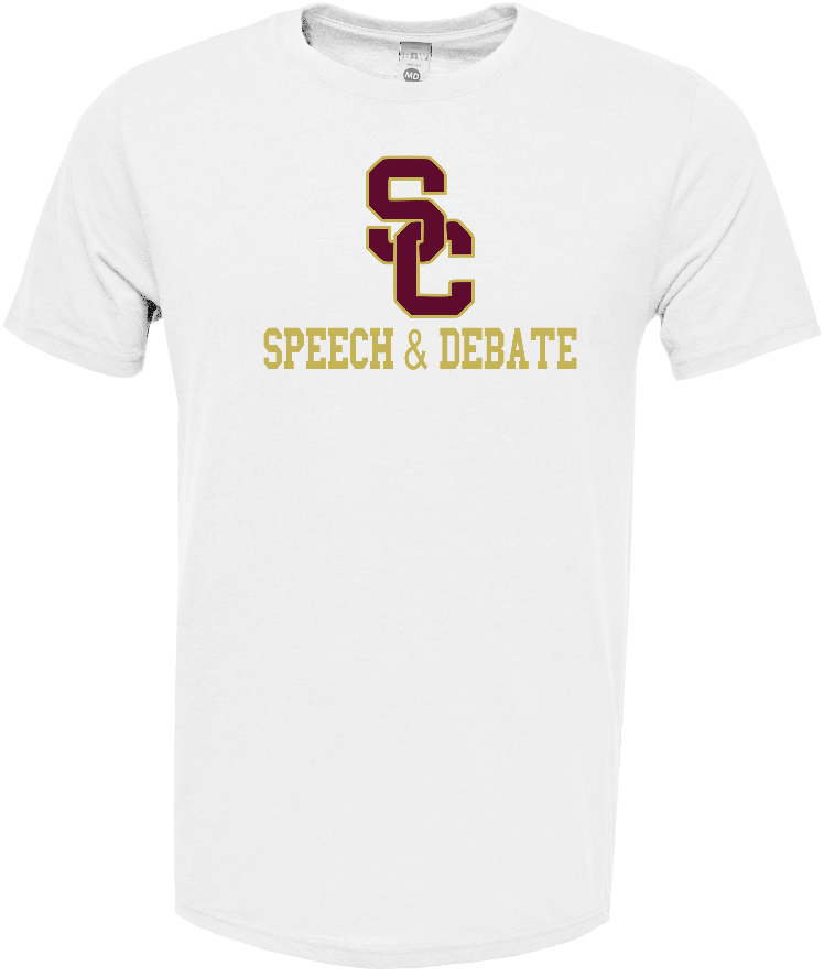 SC Speech & Debate Cotton Blend Fan Shirt