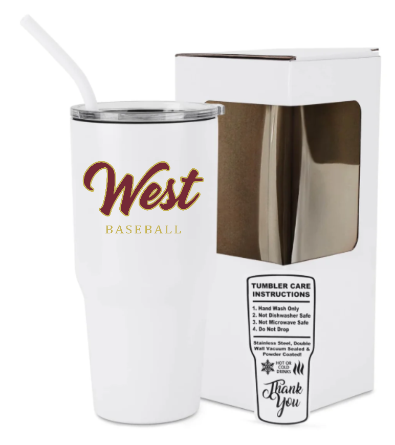 MW Baseball Tumbler